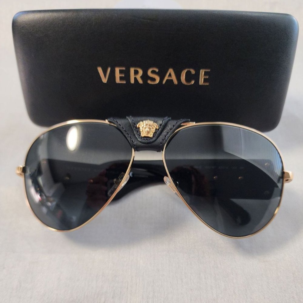 Versace  Aviator  Sunglasses